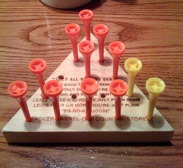 Just Plain Dumb Peg Game