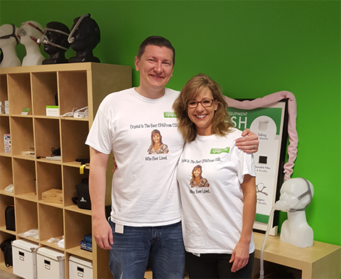 Johnny and Crystal CPAP.com agents